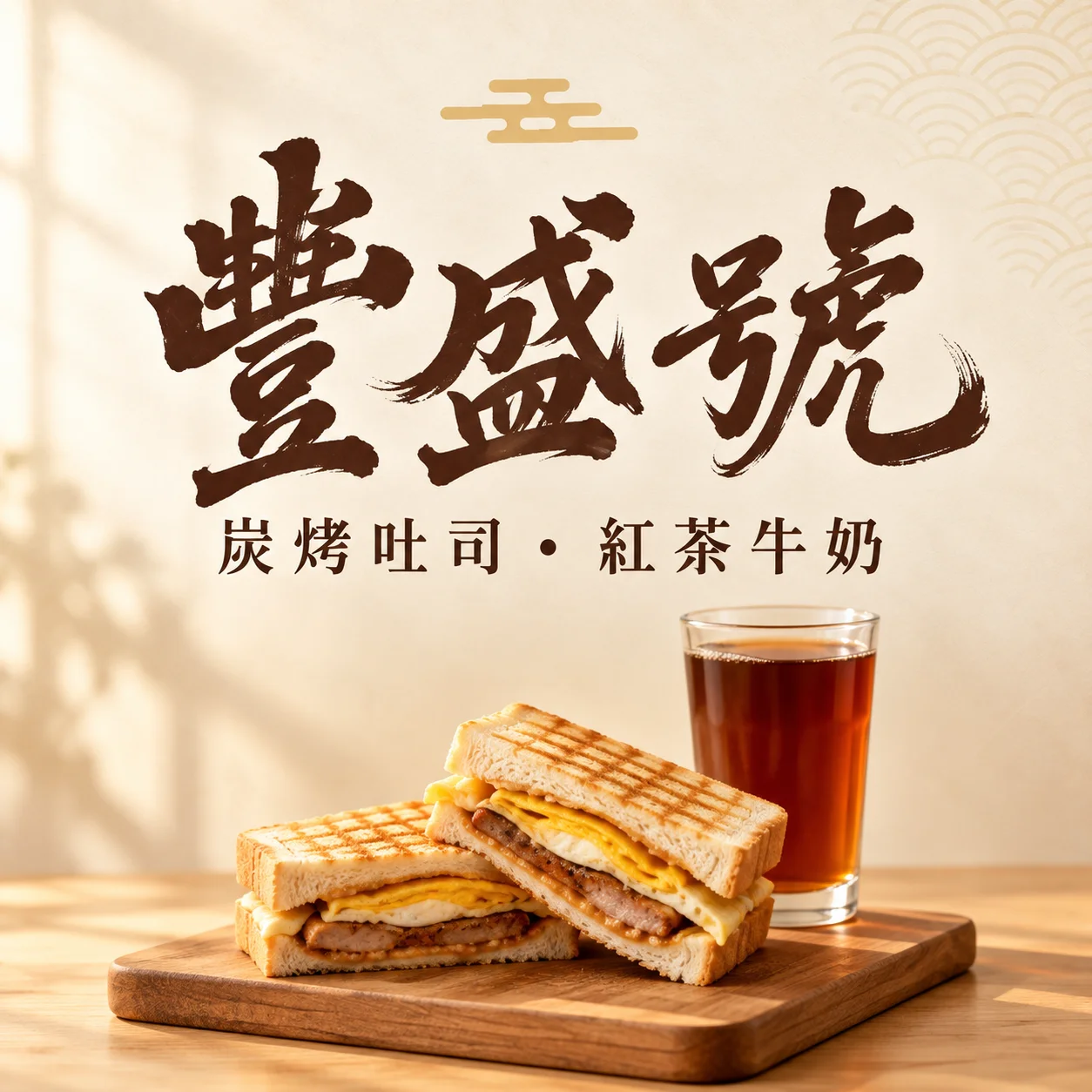 豐盛號炭烤土司