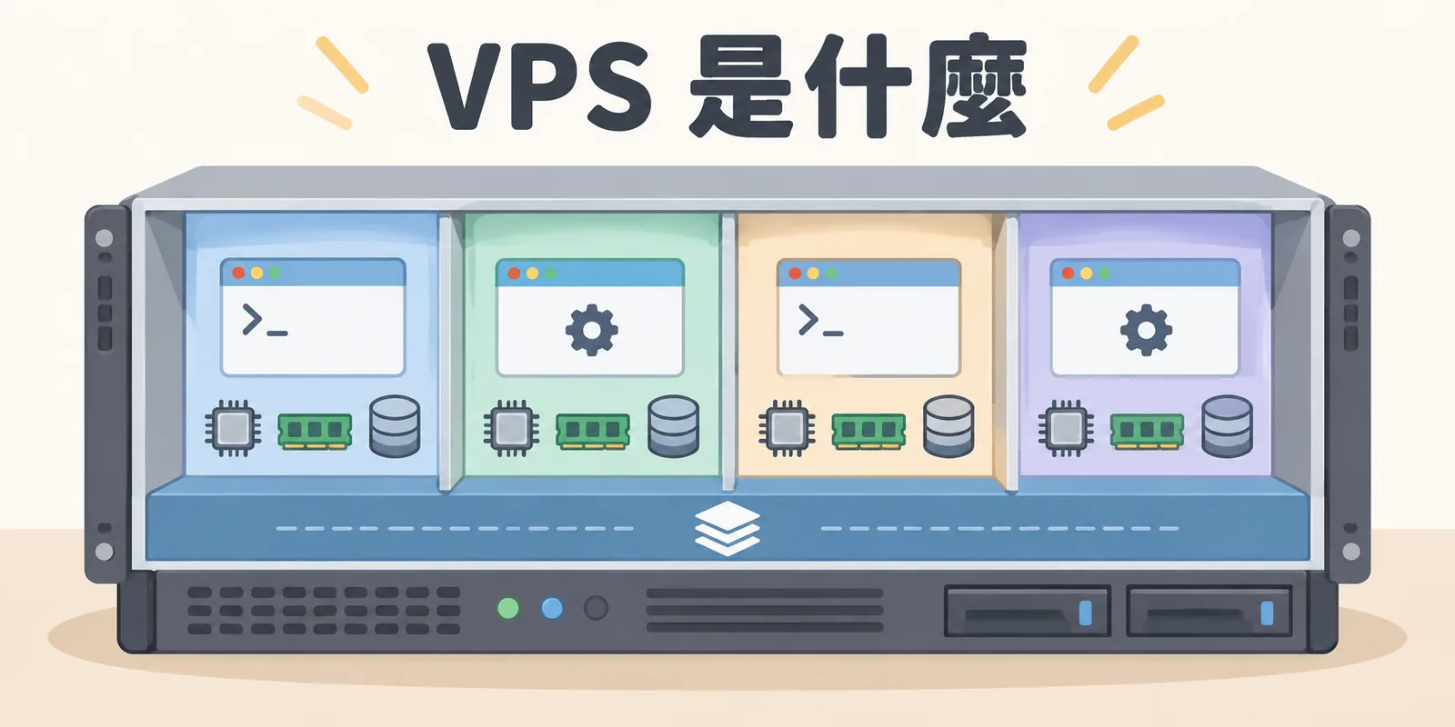VPS 是什麼？VPS 主機適合誰、和雲端主機差在哪