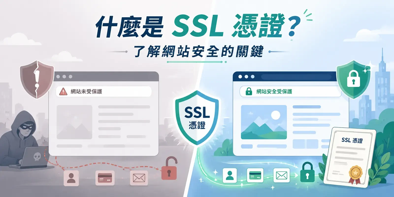 SSL 憑證是什麼？TLS、種類、申請與安裝完整教學