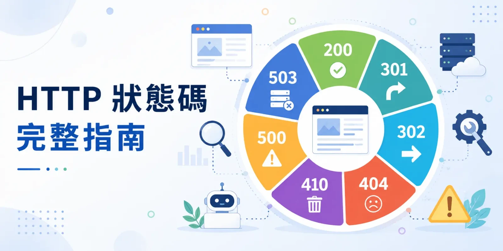HTTP 狀態碼完整指南 : SEO 必懂的 7 個狀態碼與 AI 搜尋時代的影響