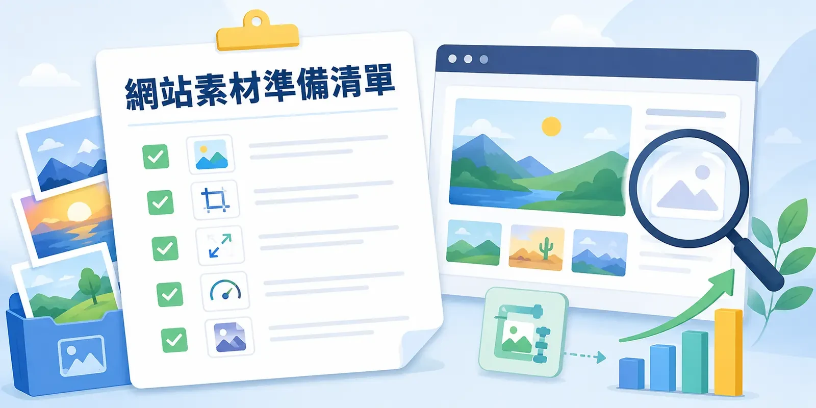 網站素材準備清單：專業設計師教你如何優化圖片，提升 SEO 排名