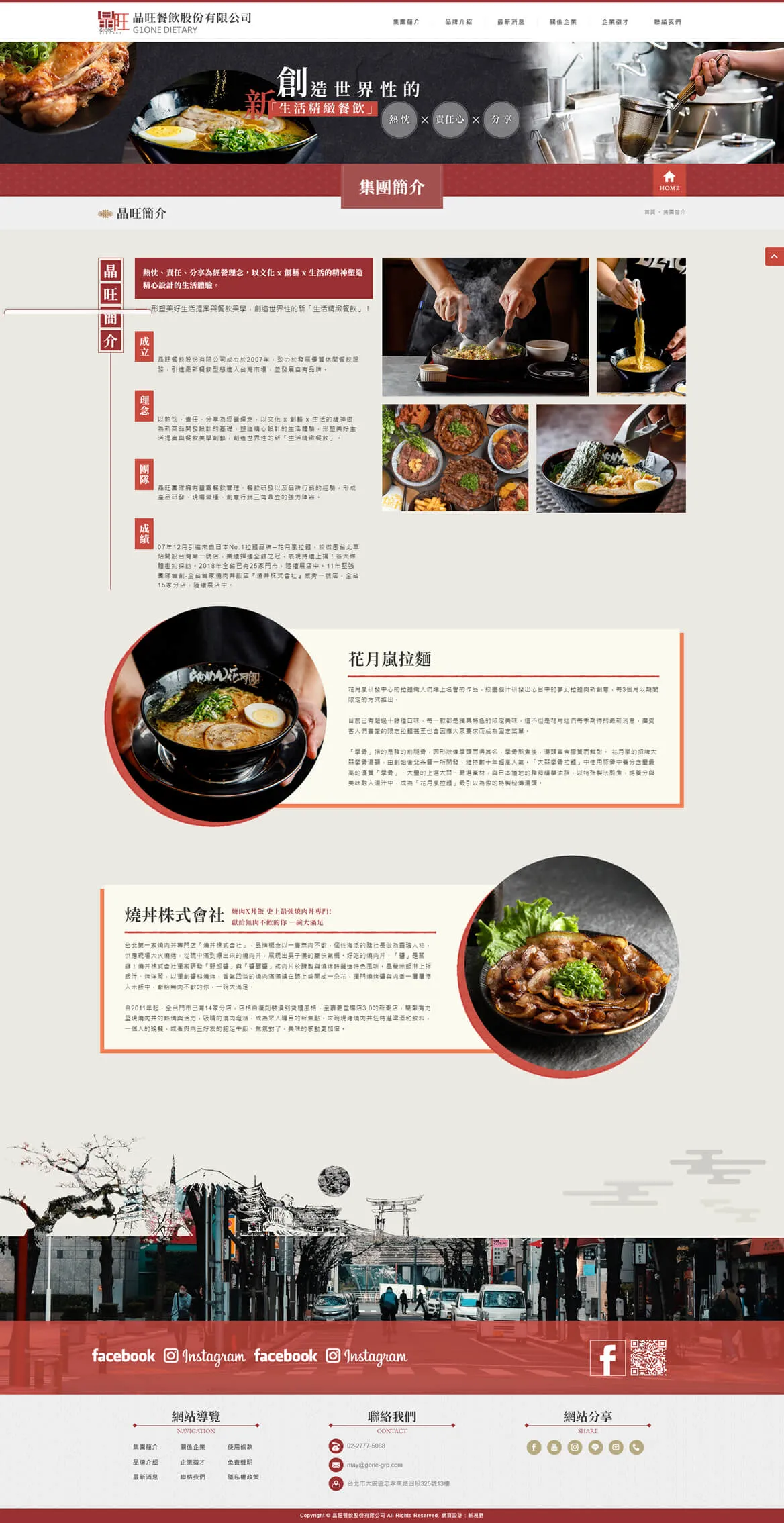 晶旺集團 網站截圖 2