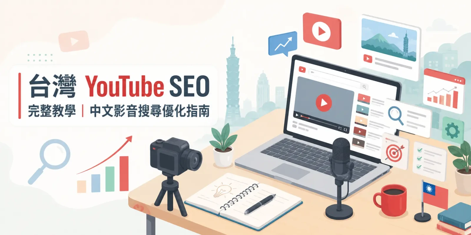 台灣 YouTube SEO 完整教學｜中文影音搜尋優化指南