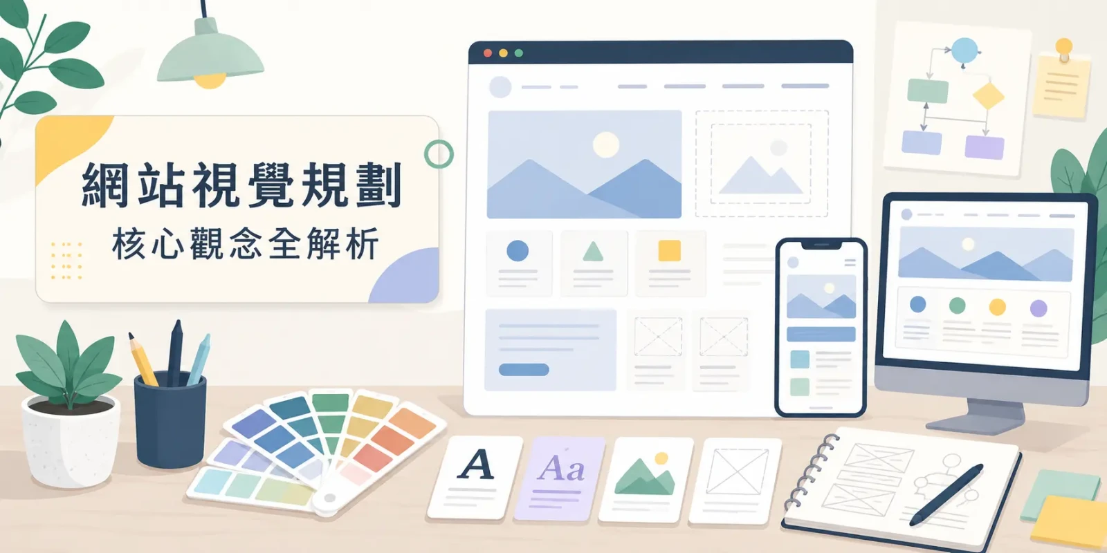 網站視覺規劃核心觀念全解析