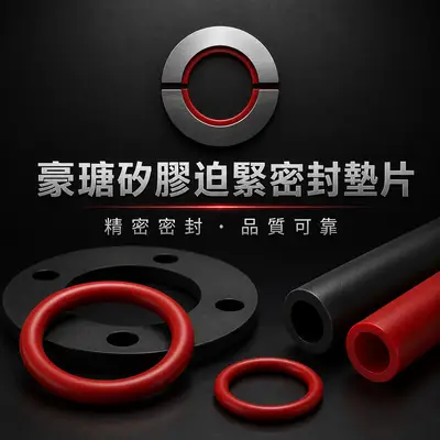 豪瑭矽膠迫緊密封墊片