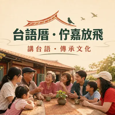 台語厝鳥，佇嘉放飛